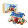 SMALL ANGLE JD034 HIỆP HỘI ĐỘNG VẬT bộ đồ chơi xếp lắp ráp ghép mô hình Movie & Game ANIMAL SOCIETY NOOK'S SHOP Phim Và Trò Chơi 840 khối