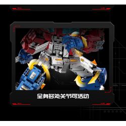 GULY 80503 SKYFIRE QINGTIAN MECHA bộ đồ chơi xếp lắp ráp ghép mô hình Technic TRANSFORMROBOT Kỹ Thuật Công Nghệ Cao Mô Hình Phương Tiện 4366 khối
