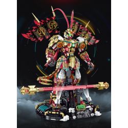 GULY 80502 MONKEY KING MECHA PHIÊN BẢN GIỚI HẠN bộ đồ chơi xếp lắp ráp ghép mô hình 3617 khối
