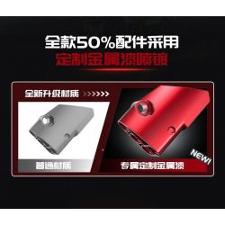 GULY 80502 MONKEY KING MECHA PHIÊN BẢN GIỚI HẠN bộ đồ chơi xếp lắp ráp ghép mô hình 3617 khối