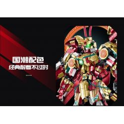 GULY 80502 MONKEY KING MECHA PHIÊN BẢN GIỚI HẠN bộ đồ chơi xếp lắp ráp ghép mô hình 3617 khối