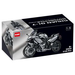 10753 GULY 60525 XE MÁY tỷ lệ 1:5 bộ đồ chơi xếp lắp ráp ghép mô hình Technic KAWASAKI Kỹ Thuật Công Nghệ Cao Mô Hình Phương Tiện 2156 khối