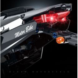 10753 GULY 60525 XE MÁY tỷ lệ 1:5 bộ đồ chơi xếp lắp ráp ghép mô hình Technic KAWASAKI Kỹ Thuật Công Nghệ Cao Mô Hình Phương Tiện 2156 khối