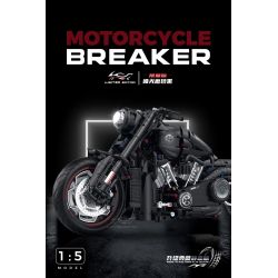 GULY 60521 XE MÁY ĐUÔI MỀM tỷ lệ 1:5 bộ đồ chơi xếp lắp ráp ghép mô hình Technic Kỹ Thuật Công Nghệ Cao Mô Hình Phương Tiện 2260 khối