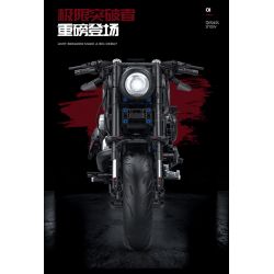 GULY 60521 XE MÁY ĐUÔI MỀM tỷ lệ 1:5 bộ đồ chơi xếp lắp ráp ghép mô hình Technic Kỹ Thuật Công Nghệ Cao Mô Hình Phương Tiện 2260 khối