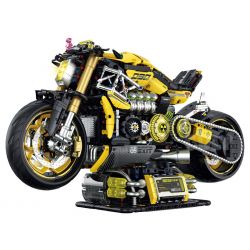 GULY 60519 XE MÁY CYBERPUNK tỷ lệ 1:5 bộ đồ chơi xếp lắp ráp ghép mô hình Technic Kỹ Thuật Công Nghệ Cao Mô Hình Phương Tiện 2752 khối