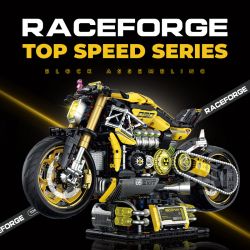 GULY 60519 XE MÁY CYBERPUNK tỷ lệ 1:5 bộ đồ chơi xếp lắp ráp ghép mô hình Technic Kỹ Thuật Công Nghệ Cao Mô Hình Phương Tiện 2752 khối