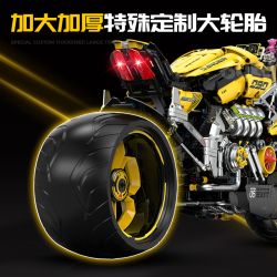 GULY 60519 XE MÁY CYBERPUNK tỷ lệ 1:5 bộ đồ chơi xếp lắp ráp ghép mô hình Technic Kỹ Thuật Công Nghệ Cao Mô Hình Phương Tiện 2752 khối