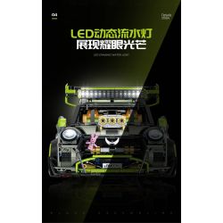 GULY 10632 XE ĐỘ MINI 1:10 tỷ lệ 1:10 bộ đồ chơi xếp lắp ráp ghép mô hình Technic Kỹ Thuật Công Nghệ Cao Mô Hình Phương Tiện 2550 khối