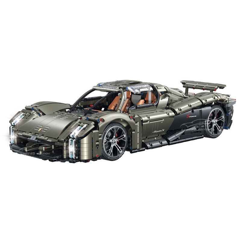 GULY 10626 XE THỂ THAO 1:8 tỷ lệ 1:8 bộ đồ chơi xếp lắp ráp ghép mô hình Technic PORSCHE MISSION X Kỹ Thuật Công Nghệ Cao Mô Hình Phương Tiện 4056 khối