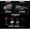 GULY 10626 XE THỂ THAO 1:8 tỷ lệ 1:8 bộ đồ chơi xếp lắp ráp ghép mô hình Technic PORSCHE MISSION X Kỹ Thuật Công Nghệ Cao Mô Hình Phương Tiện 4056 khối