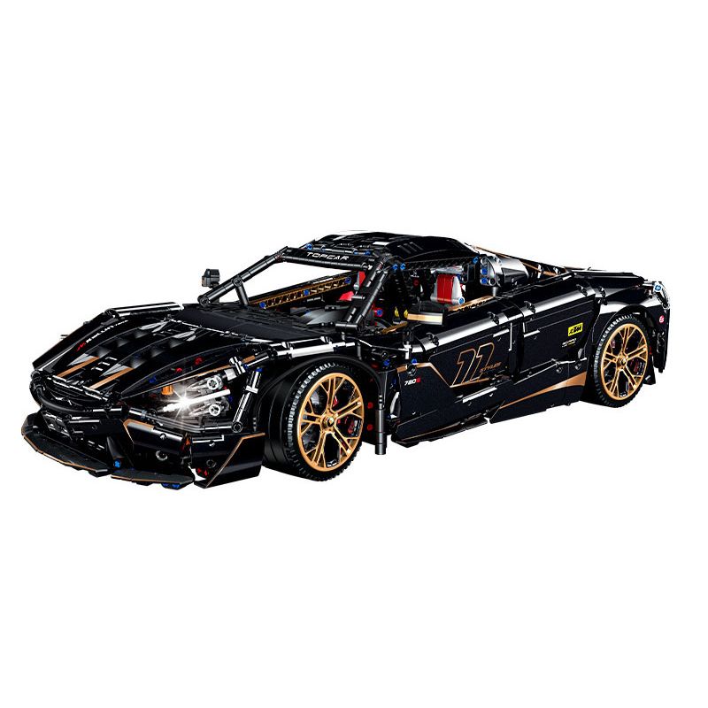 GULY 10625 XE THỂ THAO 1:8 tỷ lệ 1:8 bộ đồ chơi xếp lắp ráp ghép mô hình Technic MCLAREN 720S SPORTCAR Kỹ Thuật Công Nghệ Cao Mô Hình Phương Tiện 3658 khối
