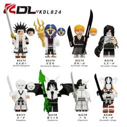 KDL 824 K2173 2173 K2174 2174 K2175 2175 K2176 2176 K2177 2177 K2178 2178 K2179 2179 K2180 2180 8 LOẠI NHÂN VẬT NHỎ GRIM REAPER bộ đồ chơi xếp lắp ráp ghép mô hình Movie & Game BLEACH Phim Và Trò Chơi
