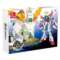 JIESTAR 58107 GF13-01MJ II THIÊN CHÚA MÁU SẮT bộ đồ chơi xếp lắp ráp ghép mô hình Movie & Game Phim Và Trò Chơi 1694 khối