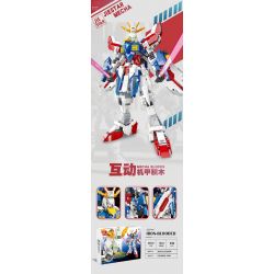 JIESTAR 58107 GF13-01MJ II THIÊN CHÚA MÁU SẮT bộ đồ chơi xếp lắp ráp ghép mô hình Movie & Game Phim Và Trò Chơi 1694 khối