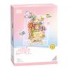 LOZ 1301 TRANH 3D HOA MÙA HÈ bộ đồ chơi xếp lắp ráp ghép mô hình 781 khối