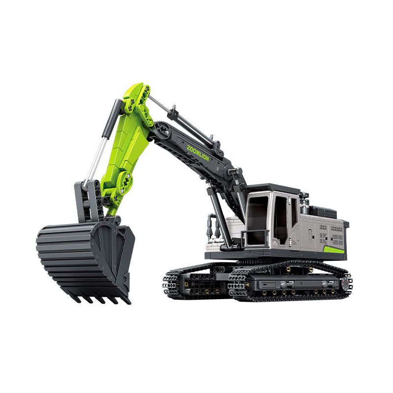 SEMBO 705113 ZOOMLION CẤP ĐỘ MÁY XÚC BẬC THẦY bộ đồ chơi xếp lắp ráp ghép mô hình Technic Kỹ Thuật Công Nghệ Cao Mô Hình Phương Tiện 1039 khối