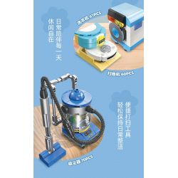 JIESTAR 58129 6 THIẾT BỊ GIA DỤNG NHỎ bộ đồ chơi xếp lắp ráp ghép mô hình Creator HOME APPLIANCES Sáng Tạo 366 khối