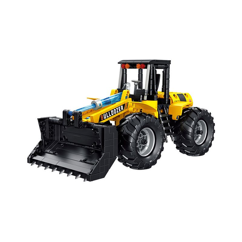 FORANGE FC9221 9221 MÁY ỦI THỦY LỰC bộ đồ chơi xếp lắp ráp ghép mô hình Technic Kỹ Thuật Công Nghệ Cao Mô Hình Phương Tiện 541 khối