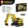 FORANGE FC9220 9220 MÁY XÚC THỦY LỰC bộ đồ chơi xếp lắp ráp ghép mô hình Technic Kỹ Thuật Công Nghệ Cao Mô Hình Phương Tiện 554 khối
