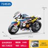 SEMBO 714535 THẾ GIỚI Ô TÔ XE MÁY 714535 bộ đồ chơi xếp lắp ráp ghép mô hình Racers Đua Tốc Độ 238 khối