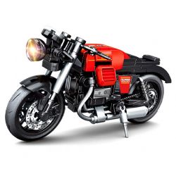 SEMBO 714534 THẾ GIỚI Ô TÔ XE MÁY 714534 bộ đồ chơi xếp lắp ráp ghép mô hình Racers Đua Tốc Độ 219 khối