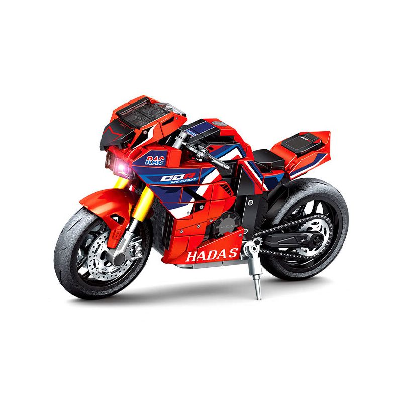 SEMBO 714533 THẾ GIỚI Ô TÔ XE MÁY 714533 bộ đồ chơi xếp lắp ráp ghép mô hình Racers Đua Tốc Độ 253 khối