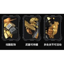 KOZOSHA 212217 CƠ KHÍ TRUNG QUỐC PANGU bộ đồ chơi xếp lắp ráp ghép mô hình CHINOISERIE MECHA 1760 khối