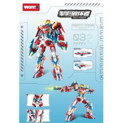 WOMA C4006 4006 KẺ PHÁ BÓNG bộ đồ chơi xếp lắp ráp ghép mô hình BULLY PHAMTOM 1551 khối