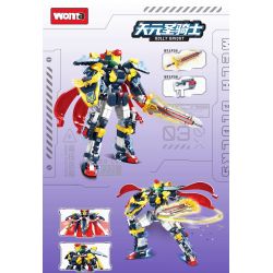 WOMA C4002 4002 THIÊN NGUYÊN HIỆP SĨ bộ đồ chơi xếp lắp ráp ghép mô hình HOLLY KNIGHT 749 khối