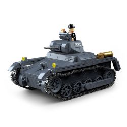 QuanGuan 100274 Quan Guan 100274 XE TĂNG 1 LOẠI A bộ đồ chơi xếp lắp ráp ghép mô hình Military Army Quân Sự Bộ Đội 565 khối