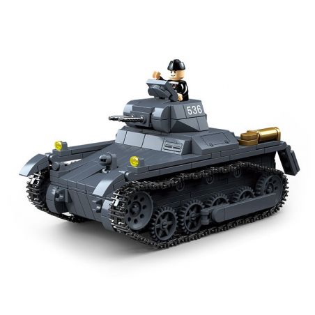 QuanGuan 100274 Quan Guan 100274 XE TĂNG 1 LOẠI A bộ đồ chơi xếp lắp ráp ghép mô hình Military Army Quân Sự Bộ Đội 565 khối