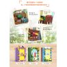 ZHEGAO 958001 NHÀ CŨ bộ đồ chơi xếp lắp ráp ghép mô hình BOOK SHELF THE OLD HOUSE 882 khối