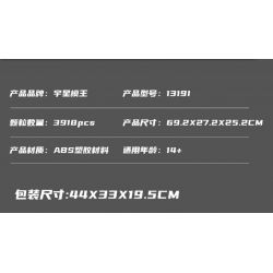 MouldKing 13191 Mould King 13191 XE CỔ ĐIỂN BENTLEY BLOWER bộ đồ chơi xếp lắp ráp ghép mô hình Technic Kỹ Thuật Công Nghệ Cao Mô Hình Phương Tiện 3918 khối