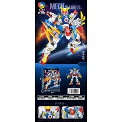 JIQILE 46056 CƠ KHÍ SỐ 006 bộ đồ chơi xếp lắp ráp ghép mô hình MECHWARRIOR 511 khối