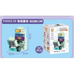 FORANGE FC8151 8151 THÀNH PHỐ TRÒ CHƠI ĐIỆN TỬ THỜI THƯỢNG 12 LOẠI MÁY NHẢY VUỐT XỔ SỐ GASHAPON NGỰA BẬP BÊNH ĐÁNH ĐÒN MÔ TÔ XE ĐẠP ĐẤM BỐC ĐUA VIDEO BẮN SÚNG VẬN BẰNG ĐỒNG XU bộ đồ chơi xếp lắp ráp ghép mô hình Creator GAMES CITY Sáng Tạo 640 khối