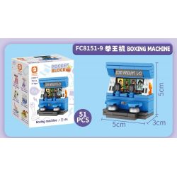 FORANGE FC8151 8151 THÀNH PHỐ TRÒ CHƠI ĐIỆN TỬ THỜI THƯỢNG 12 LOẠI MÁY NHẢY VUỐT XỔ SỐ GASHAPON NGỰA BẬP BÊNH ĐÁNH ĐÒN MÔ TÔ XE ĐẠP ĐẤM BỐC ĐUA VIDEO BẮN SÚNG VẬN BẰNG ĐỒNG XU bộ đồ chơi xếp lắp ráp ghép mô hình Creator GAMES CITY Sáng Tạo 640 khối