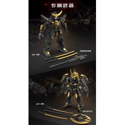 SEMBO 900018 HIỆU ỨNG TỔ TIÊN MO SHOU TIGER OF KAI BRAHMA MARU BLACK GOLD PHIÊN BẢN GIỚI HẠN bộ đồ chơi xếp lắp ráp ghép mô hình Movie & Game Phim Và Trò Chơi