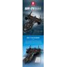 REOBRIX 33041 TIÊM KÍCH TẦM XA BLACKBIRD SR-71 bộ đồ chơi xếp lắp ráp ghép mô hình Military Army SR-71 BLACKBIRD Quân Sự Bộ Đội 1775 khối