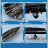 REOBRIX 33041 TIÊM KÍCH TẦM XA BLACKBIRD SR-71 bộ đồ chơi xếp lắp ráp ghép mô hình Military Army SR-71 BLACKBIRD Quân Sự Bộ Đội 1775 khối