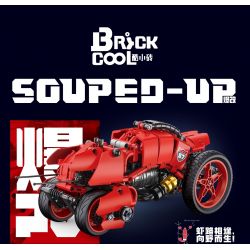 BRICKCOOL KC023 TÔM HÙM BIẾN ĐỔI CHẤT NỔ bộ đồ chơi xếp lắp ráp ghép mô hình Technic SOUPED-UP Kỹ Thuật Công Nghệ Cao Mô Hình Phương Tiện 414 khối