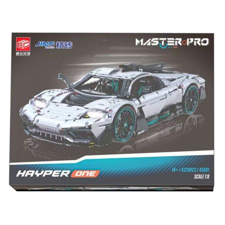 MOCK-PLAYING BRICK CREATION 45001B 45001 SIÊU MỘT bộ đồ chơi xếp lắp ráp ghép mô hình Technic Kỹ Thuật Công Nghệ Cao Mô Hình Phương Tiện 4329 khối