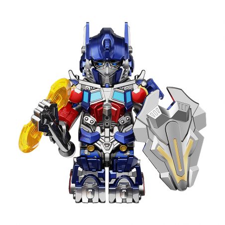BRICKMAN BM001 MÔ HÌNH NHỎ OPTIMUS PRIME bộ đồ chơi xếp lắp ráp ghép mô hình Collectable Minifigures Búp Bê Sưu Tầm