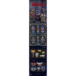 BRICKMAN BM001 MÔ HÌNH NHỎ OPTIMUS PRIME bộ đồ chơi xếp lắp ráp ghép mô hình Collectable Minifigures Búp Bê Sưu Tầm