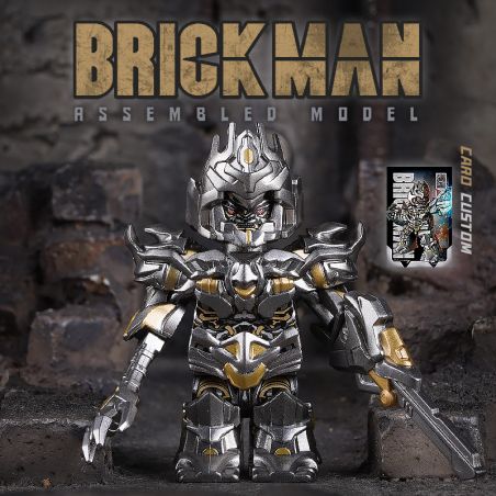 BRICKMAN BM003 NHÂN VẬT NHỎ MEGATRON bộ đồ chơi xếp lắp ráp ghép mô hình Collectable Minifigures Búp Bê Sưu Tầm