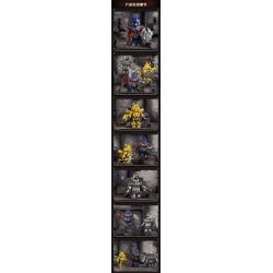 BRICKMAN BM003 NHÂN VẬT NHỎ MEGATRON bộ đồ chơi xếp lắp ráp ghép mô hình Collectable Minifigures Búp Bê Sưu Tầm