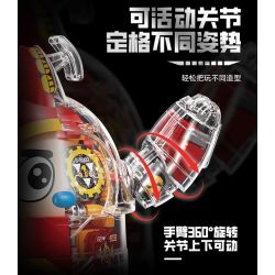 FEMIBOX S48001 48001 KHO BÁU NHỎ BỌC SẮT KABUDA bộ đồ chơi xếp lắp ráp ghép mô hình Movie & Game B-ROBO 001 KABUTACK Phim Và Trò Chơi