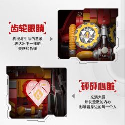 FEMIBOX S48001 48001 KHO BÁU NHỎ BỌC SẮT KABUDA bộ đồ chơi xếp lắp ráp ghép mô hình Movie & Game B-ROBO 001 KABUTACK Phim Và Trò Chơi