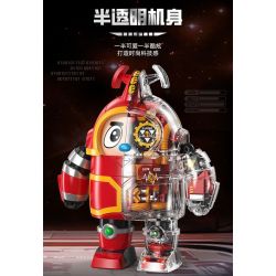 FEMIBOX S48001 48001 KHO BÁU NHỎ BỌC SẮT KABUDA bộ đồ chơi xếp lắp ráp ghép mô hình Movie & Game B-ROBO 001 KABUTACK Phim Và Trò Chơi