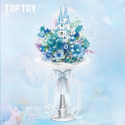 TOP TOY TC1125 1125 QUÀ TẶNG HOA VĨNH CỬU LÃNG MẠN CẦM DƯỚI TRĂNG bộ đồ chơi xếp lắp ráp ghép mô hình Arts & Crafts 800 khối